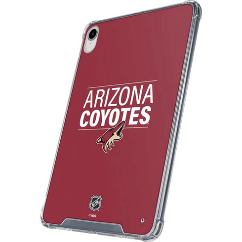 NHL Arizona Coyotes Lineup iPad 11th Gen (2025) Clear Case