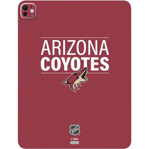 NHL Arizona Coyotes Lineup iPad Pro 13in M4 (2024) Skin