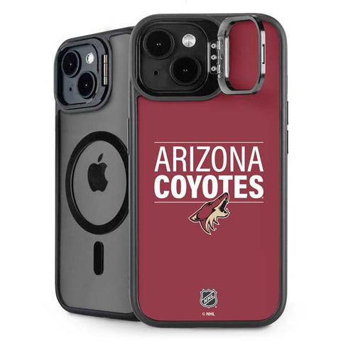 NHL Arizona Coyotes Lineup iPhone 14 Kickstand Case