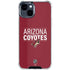 NHL Arizona Coyotes Lineup iPhone 15 Clear Case