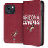 NHL Arizona Coyotes Lineup iPhone 15 Plus Folio Case