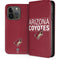 NHL Arizona Coyotes Lineup iPhone 15 Pro Folio Case