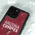 NHL Arizona Coyotes Lineup iPhone 15 Pro Waterproof Case