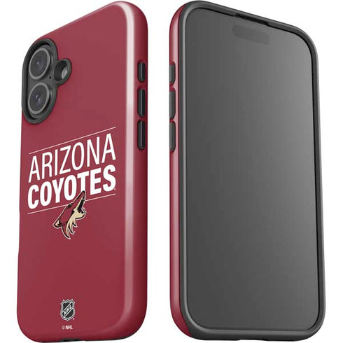 NHL Arizona Coyotes Lineup iPhone 16 Impact Case