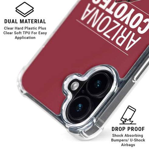 NHL Arizona Coyotes Lineup iPhone 16 MagSafe Case