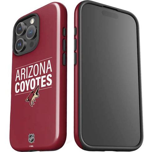 NHL Arizona Coyotes Lineup iPhone 16 Pro Impact Case