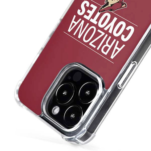 NHL Arizona Coyotes Lineup iPhone 16 Pro Max MagSafe Case