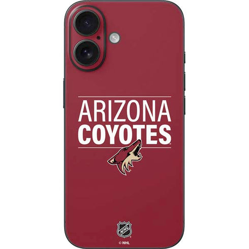 NHL Arizona Coyotes Lineup iPhone 16 Skin