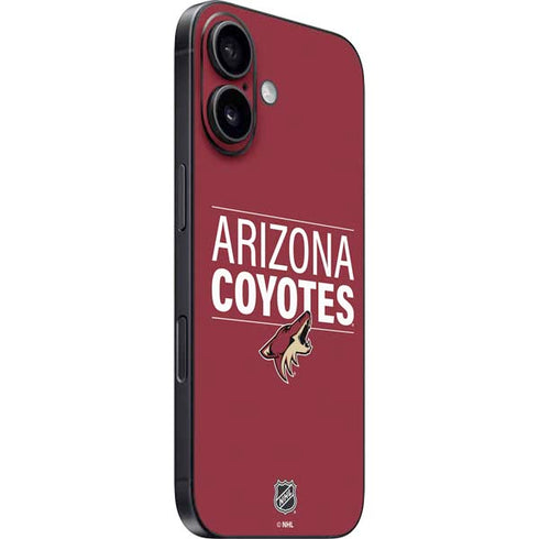 NHL Arizona Coyotes Lineup iPhone 16 Skin