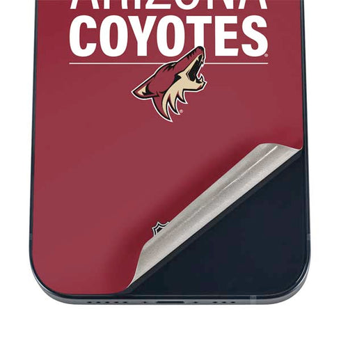NHL Arizona Coyotes Lineup iPhone 16 Skin