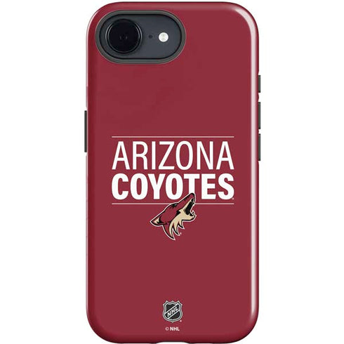 NHL Arizona Coyotes Lineup iPhone 16e Impact Case
