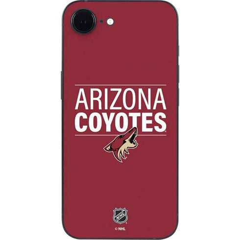 NHL Arizona Coyotes Lineup iPhone 16e Skin
