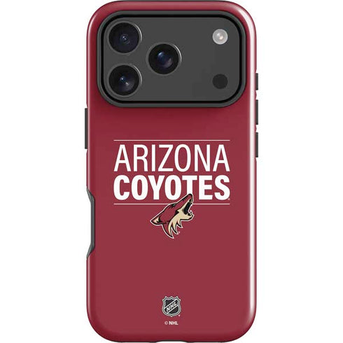 NHL Arizona Coyotes Lineup iPhone 18 Pro Impact Case