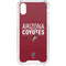 NHL Arizona Coyotes Lineup iPhone XS Clear Case