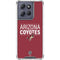NHL Arizona Coyotes Lineup Moto G Stylus 5G (2025) Clear Case