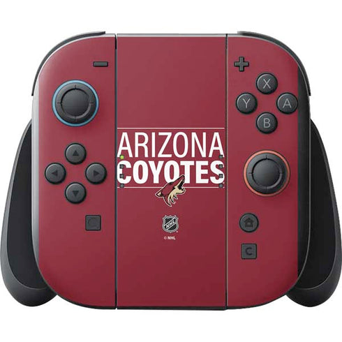 NHL Arizona Coyotes Lineup Nintendo Switch 2 (2025) with Joy-Con Skin