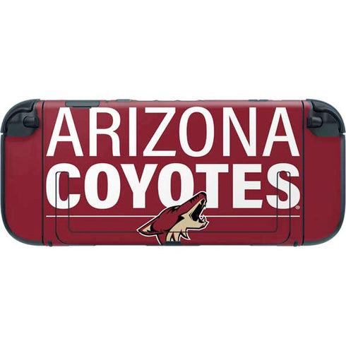 NHL Arizona Coyotes Lineup Nintendo Switch 2 (2025) with Joy-Con Skin