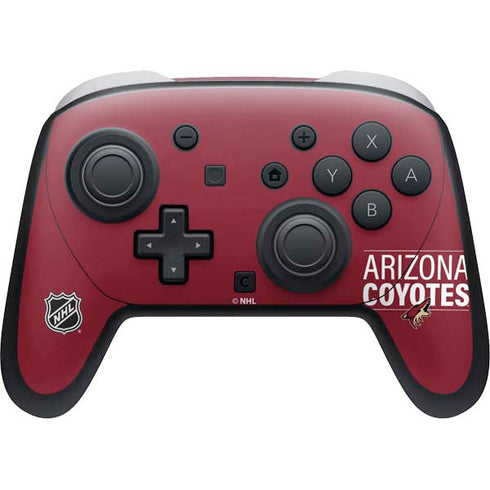 NHL Arizona Coyotes Lineup Nintendo Switch 2 (2025) Pro Controller Skin