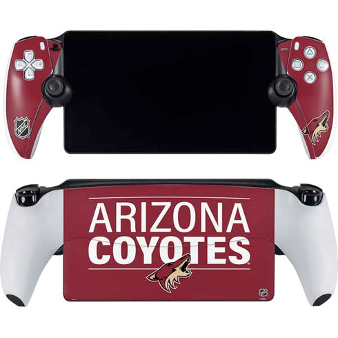 NHL Arizona Coyotes Lineup PlayStation Portal Remote Player Skin