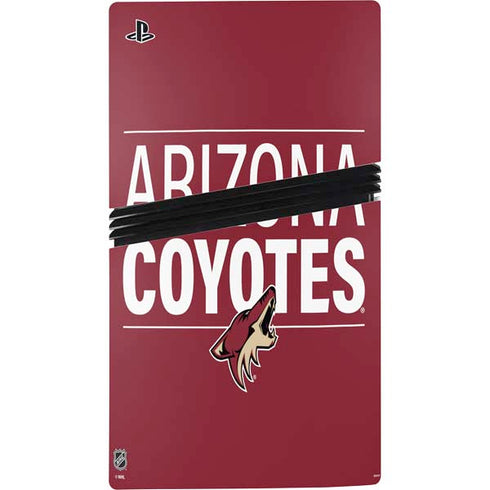 NHL Arizona Coyotes Lineup PS5 Pro Console Skin