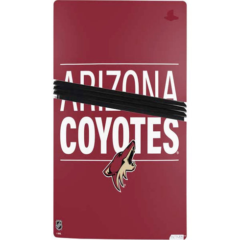 NHL Arizona Coyotes Lineup PS5 Pro Console Skin