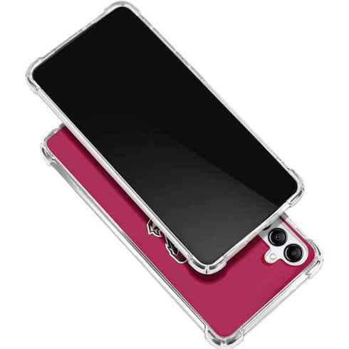 NHL Arizona Coyotes Solid Background Gabb Phone 4 Clear Case