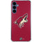 NHL Arizona Coyotes Solid Background Galaxy A35 5G Clear Case