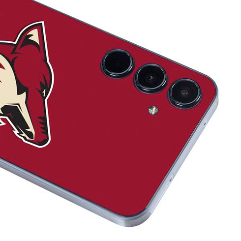NHL Arizona Coyotes Solid Background Galaxy A55 5G Skin