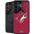 NHL Arizona Coyotes Solid Background Galaxy S25 Plus Kickstand Case
