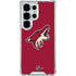 NHL Arizona Coyotes Solid Background Galaxy S25 Ultra Clear Case