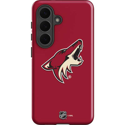 NHL Arizona Coyotes Solid Background Galaxy S26 Plus Impact Case