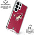 NHL Arizona Coyotes Solid Background Galaxy S26 Ultra Clear Case