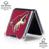 NHL Arizona Coyotes Solid Background Galaxy Z Flip6 Clear Case