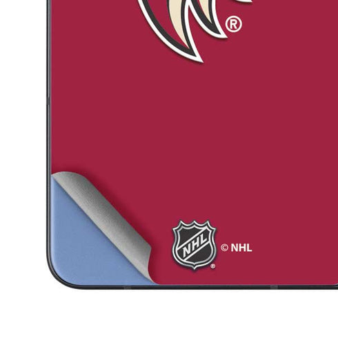 NHL Arizona Coyotes Solid Background Galaxy Z Fold5 5G Skin