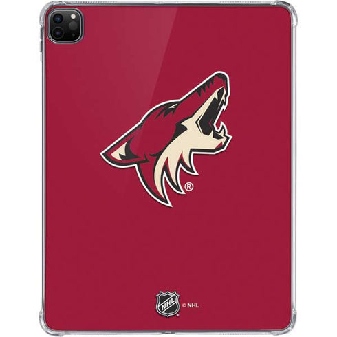 NHL Arizona Coyotes Solid Background iPad Pro 11in (2024) Clear Case