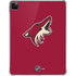 NHL Arizona Coyotes Solid Background iPad Pro 11in (2024) Clear Case