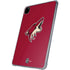 NHL Arizona Coyotes Solid Background iPad Pro 11in (2024) Clear Case