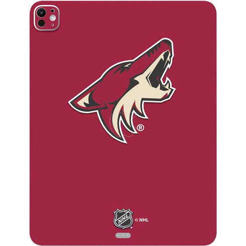 NHL Arizona Coyotes Solid Background iPad Pro 13in M4 (2024) Skin