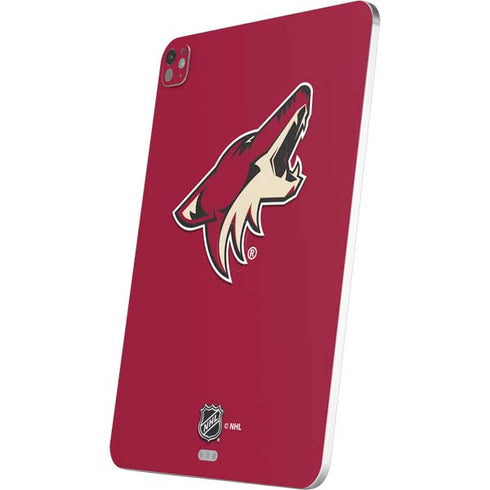 NHL Arizona Coyotes Solid Background iPad Pro 13in M4 (2024) Skin