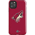 NHL Arizona Coyotes Solid Background iPhone Cases