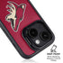 NHL Arizona Coyotes Solid Background iPhone 14 Plus Kickstand Case