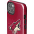 NHL Arizona Coyotes Solid Background iPhone 15 Impact Case