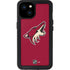 NHL Arizona Coyotes Solid Background iPhone 15 Plus Waterproof Case