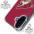 NHL Arizona Coyotes Solid Background iPhone 16 Plus Clear Case