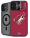 NHL Arizona Coyotes Solid Background iPhone 16 Plus Kickstand Case