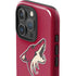 NHL Arizona Coyotes Solid Background iPhone 16 Pro Impact Case