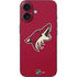 NHL Arizona Coyotes Solid Background iPhone 16 Skin