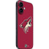 NHL Arizona Coyotes Solid Background iPhone 16 Skin