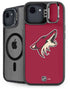 NHL Arizona Coyotes Solid Background iPhone 16e Kickstand Case