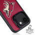 NHL Arizona Coyotes Solid Background iPhone 16e Kickstand Case